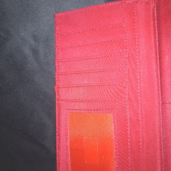 GUC Tommy Hilfiger Wallet 7 1/2X 4. Part Leather/canvas - Picture 11 of 12